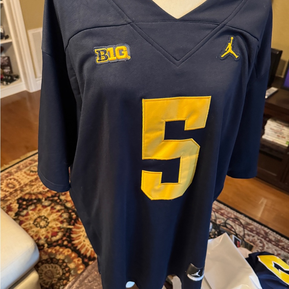 Vintage first season Jordan Jumpman Michigan Wolverine Jersey